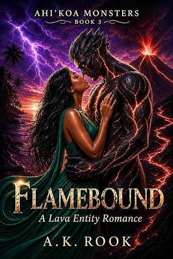 Flamebound by A.K. Rook book cover